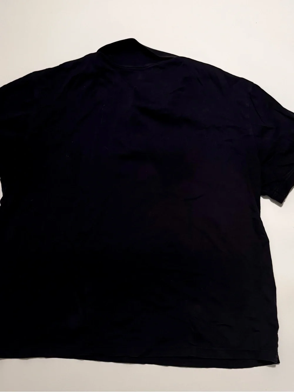 Banana Republic Luxe Touch Performance Men's Black Polo Shirt
